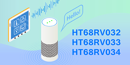 HOLTEK - New HT68RV032/033/034 Voice OTP MCUs
