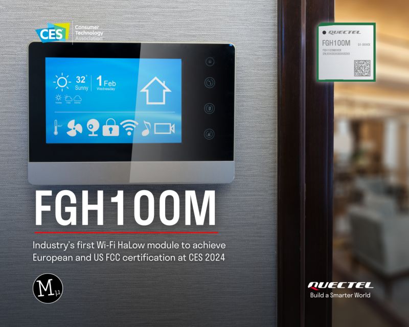 Quectel and Morse Micro introduce the industry’s first Wi-Fi HaLow module