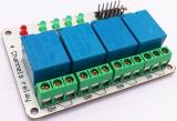 4 Channels 5v/12v/24v Relay